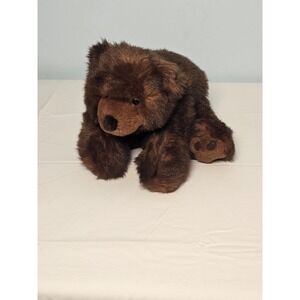 [Vintage] Russ Berrie Great Grizzly Plush Large Brown Floppy Stuffed Animal